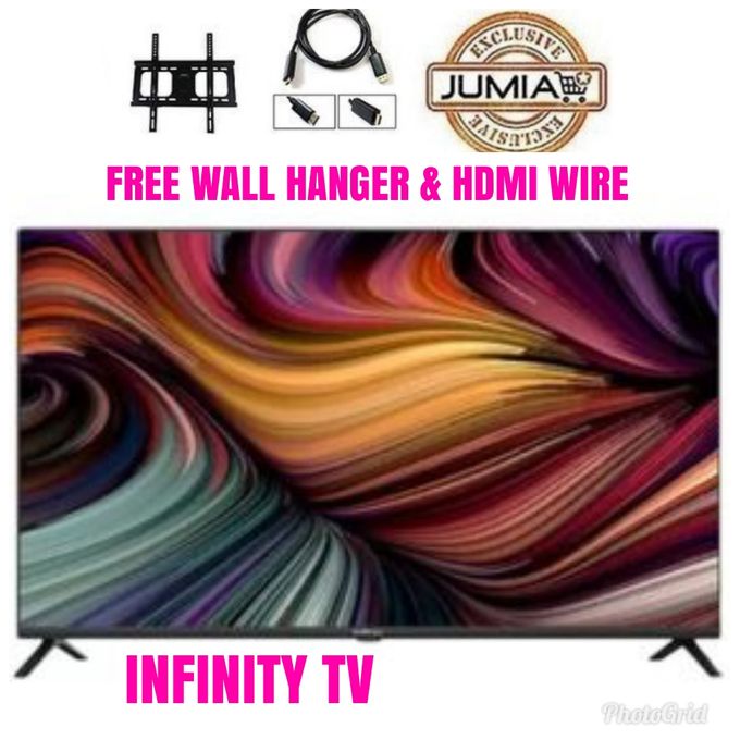 product_image_name-Infinity-32'' Full HD LED TV + Free Wall Bracket & HDMI Wire-1