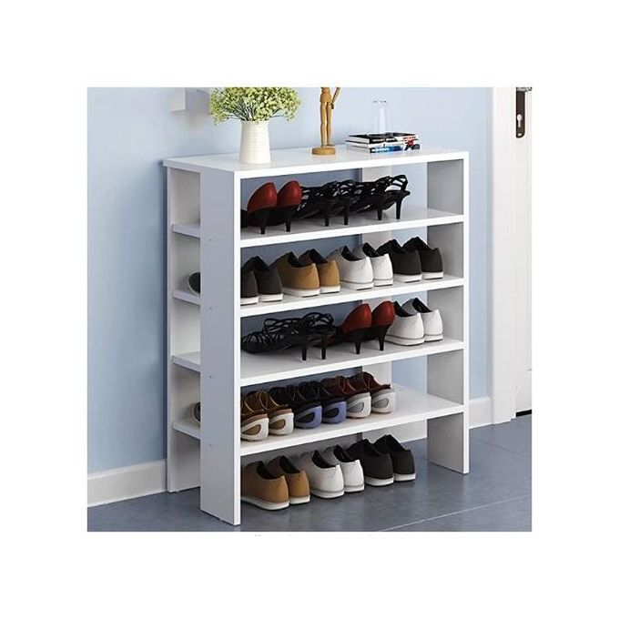 product_image_name-Generic-5 Layer Shoe Rack - Wooden Shoe Shelf-1