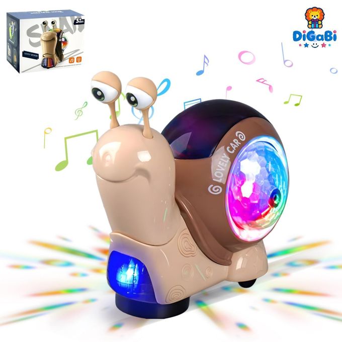 Digabi Luminous Snail Toy, 2025 New Crawling Snail Toys