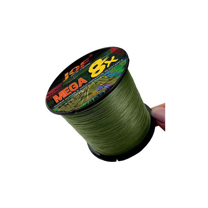 JOF 8 Strands 300m/500m PE Braided Fishing Line 18-78LB