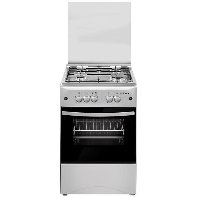 product_image_name-Maxi-Standing Gas Cooker 50*50 (3+1) INOX F5C31G2-1