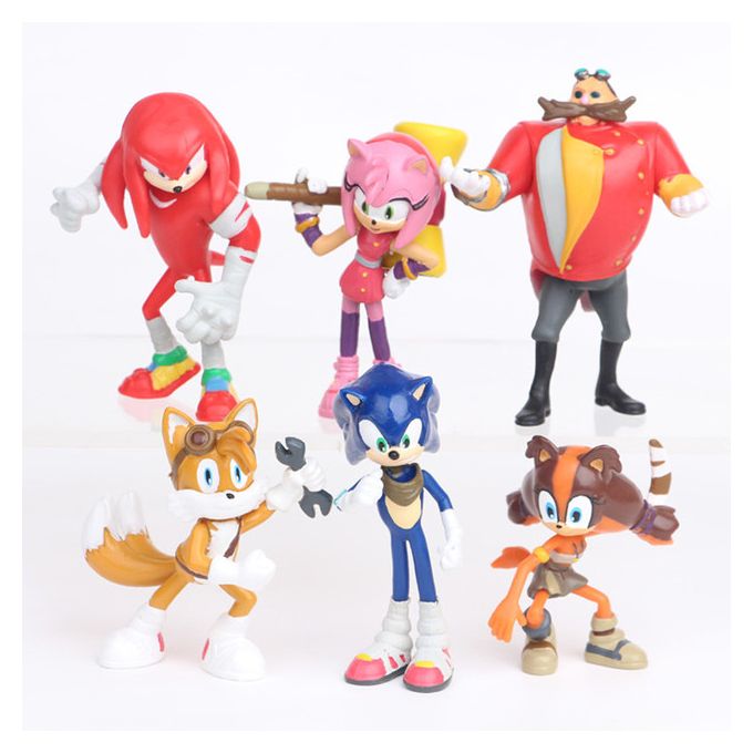 Todos Bonecos Sonic Generations-Tails,Shadow The Hedgehog ,Silver,Knuckles  The Echidna,Doutor Eggman 