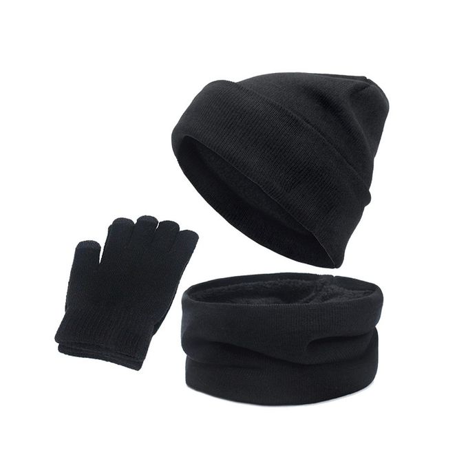 fleece hat scarf and glove sets