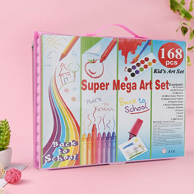 168PCS Painting Drawing Art Artist Set Kit for Kids Children Boys