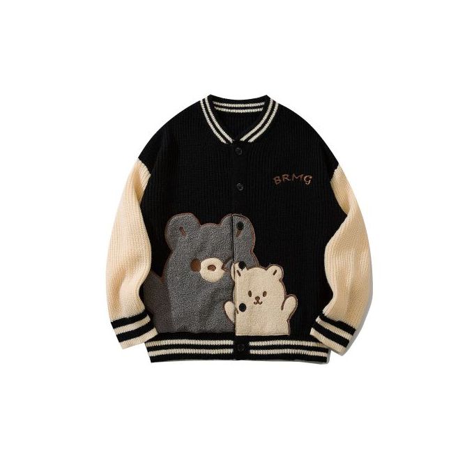 Fashion Men's Sweater Jacket Japanese 