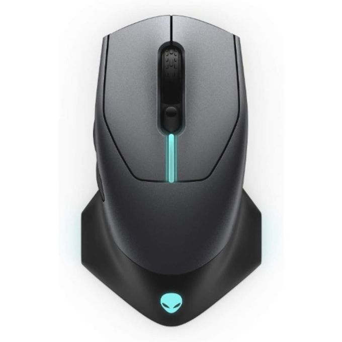 Alienware Wired/Wireless Gaming Mouse - 610m - Light/Lunar
