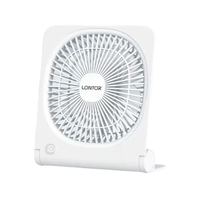 LONTOR 4 Inches Rechargeable Table Fan CTL-MF037-4