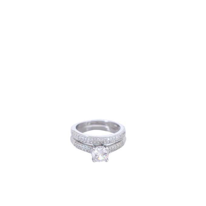 Fashion Engagement Wedding Ring Classic Silver Jumia Nigeria