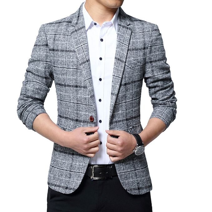 Fashion Blazers Men Jackets Arrival Male Blazers Plus Size 5XL
