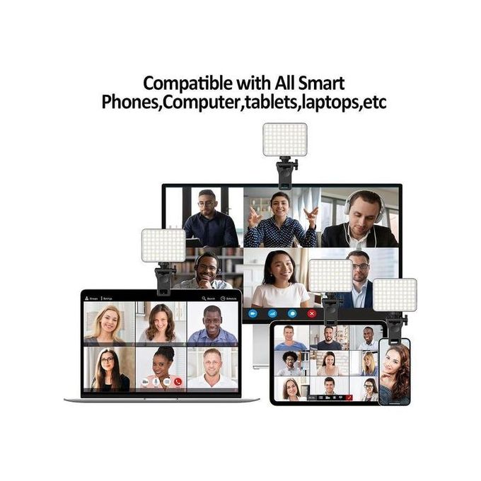 Mini Selfie Mobile Phone & Laptop Led Live Video Conference - Image 2