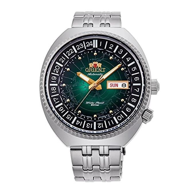 Orient Watch Self-winding watch WORLD MAP RN-AA0E02E Men's Silver