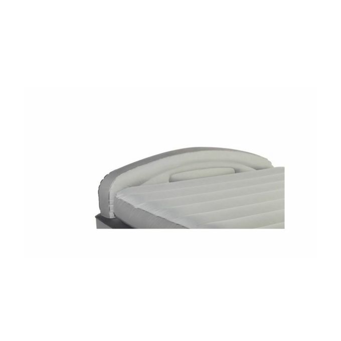 Aerobed with outlet headboard
