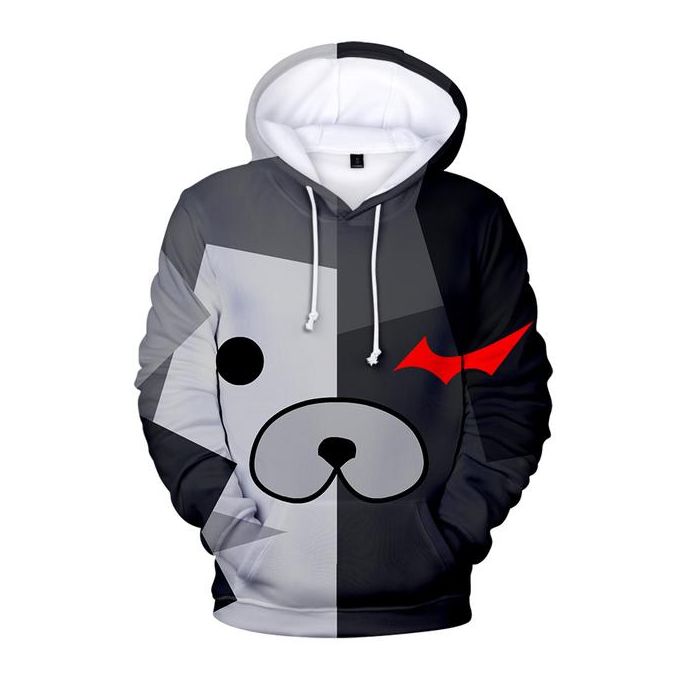 Generic Danganronpa Merch Hoodie Monokuma Cosplay Costume Black And White Hoodies Anime Sweatshirts Kawaii Sweatshirt Kids 3d Hoodies Jumia Nigeria