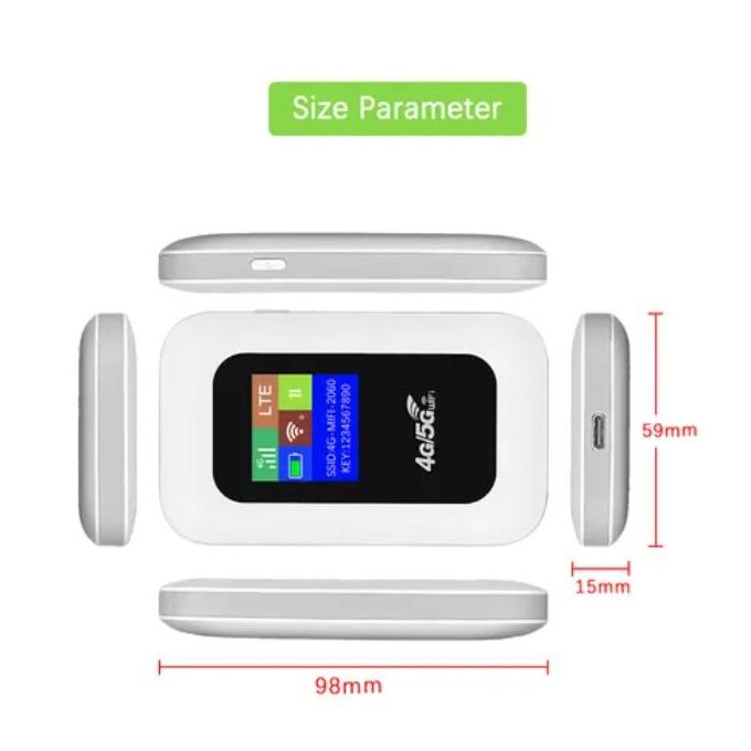 Generic 150Mbps Pocket 4G 5G Mobile Wireless Router