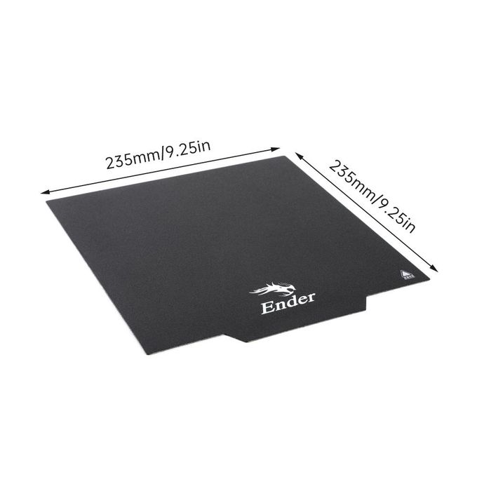 Plaque de Surface magnétique Ultra Flexible pour imprimante 3D, parties  chauffantes, 235x235mm, pour Creality Ender-3/Ender-3 Pro/CR-20 - AliExpress