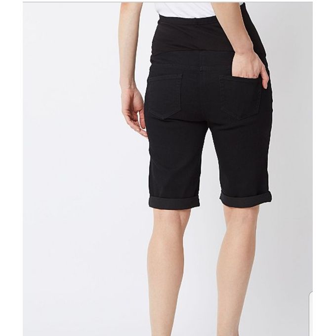 George Turnup Overbump Black Maternity 