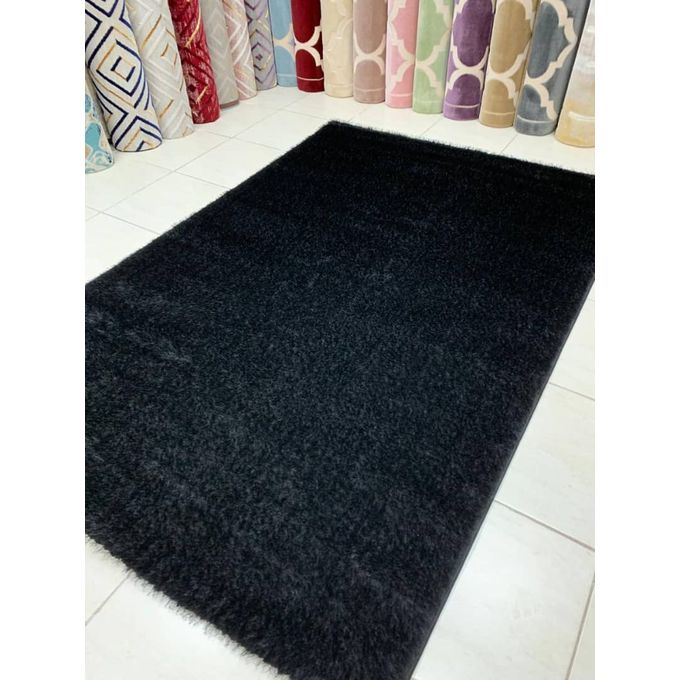 Generic Shaggy Centre Rug Black Jumia Nigeria