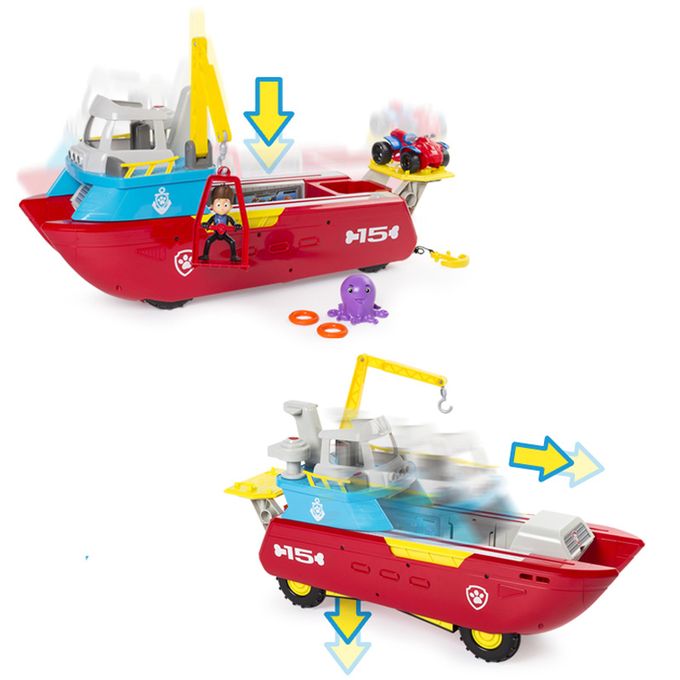 paw patrol boat sea patroller