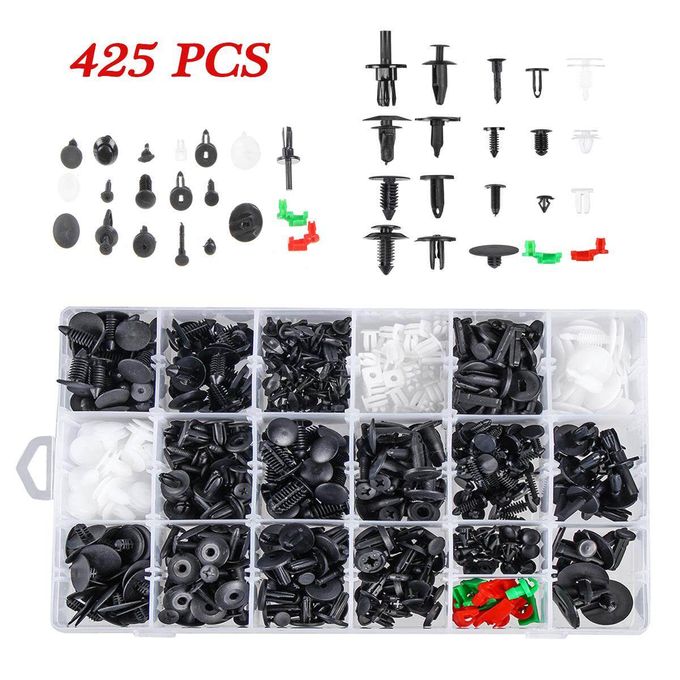 Auto Clips Car Body Retainer Assortment Clips Set Tailgate Handle Rod Clip  Retainer