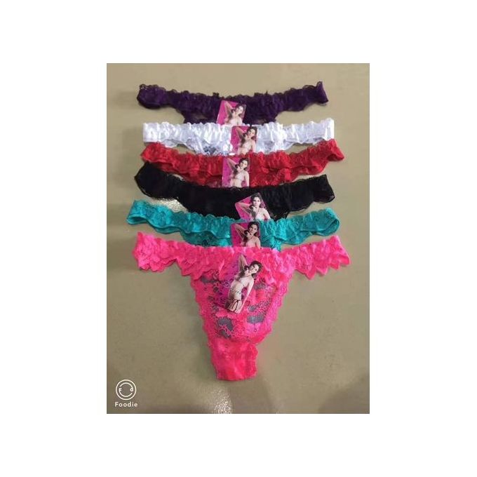 G-String Thong Ladies Underwear Pants - Lace - 6pcs in Lagos Island (Eko) -  Clothing, Joy's Variety Store Hat And Cap