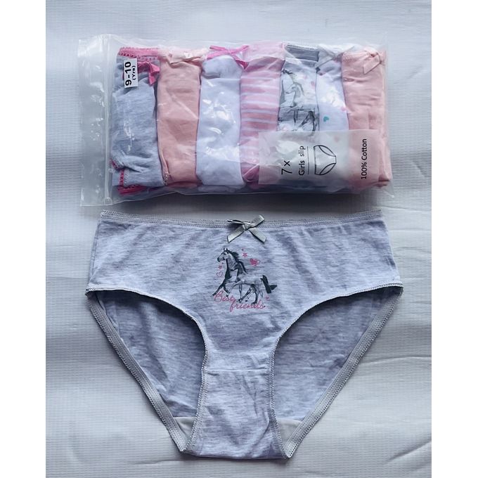 Little Girls Underwear 100% Cotton Cute Children Panty Models Images