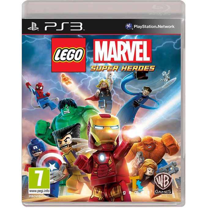 Jogo Lego Marvel Super Heroes (seminovo) - PS4 - ZEUS GAMES - A única loja  Gamer de BH!