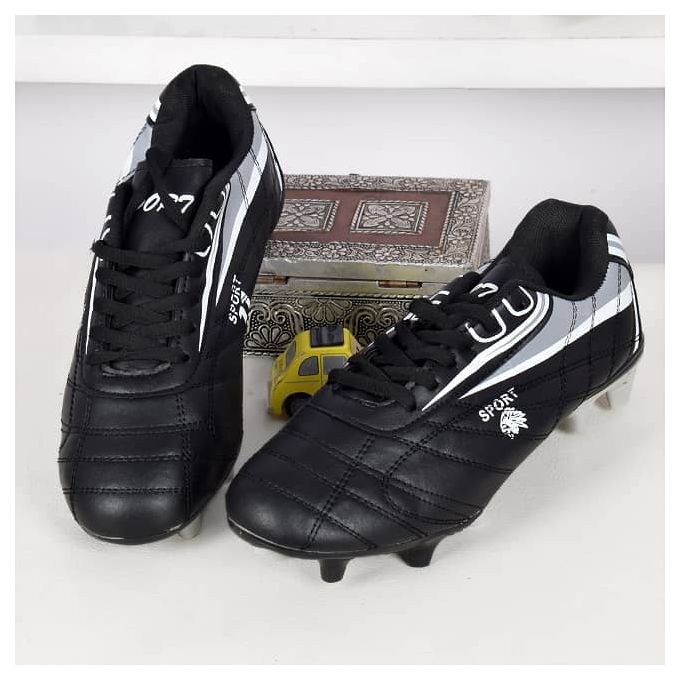 product_image_name-SPORT-Men Sport Football Boot Black-1