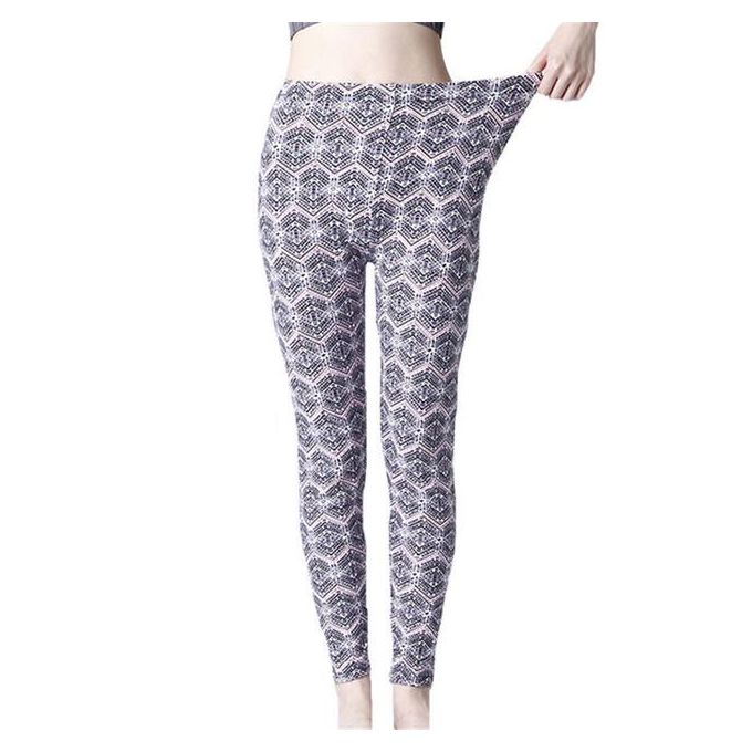 Generic Yrrety Leopard Print Women Leggings High Waist Fitness