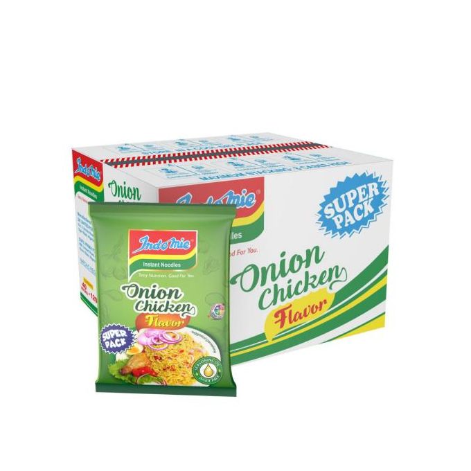  Indomie  SUPER  PACK INDOMIE  ONION CHICKEN 120g 1 Carton 