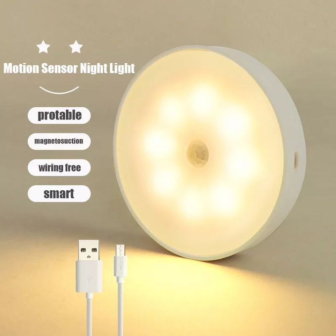 Generic Rechargeable LED Motion Sensor Light - Auto On/Off