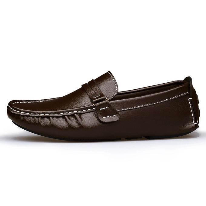 Fashion Men Casual Big Size Loafers/Brown | Jumia Nigeria