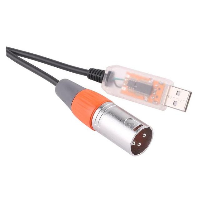 Amazon.co.jp: RS485 DMX512 に USB XLR 3PIN 3P DMX メス