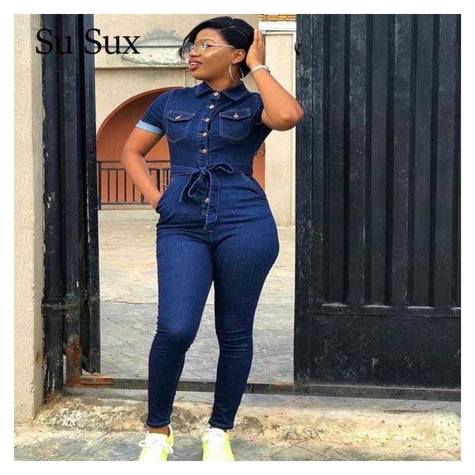 Ladies Bodycon Jumpsuit Romper Jean Jumpsuit for Women in Lekki - Clothing,  Dales Store Ng