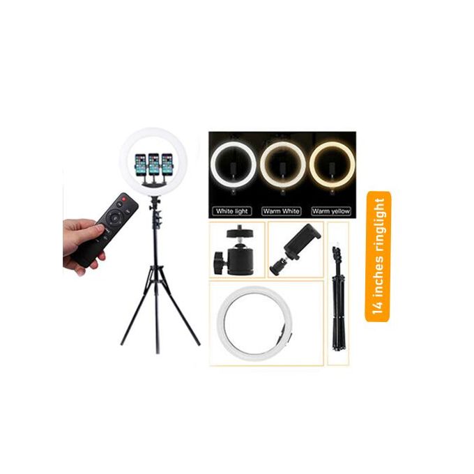 Ring Light With Tripod Stand and Phone Holder. in Ikeja