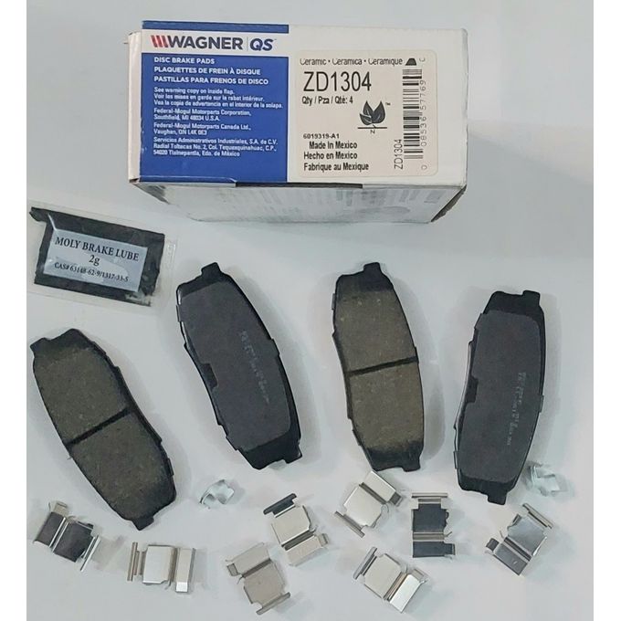 Pastiglie Freno Wagner ZD1081 QS CERAMIC – Zero Rame, Performance OE, Include Hardware - 2