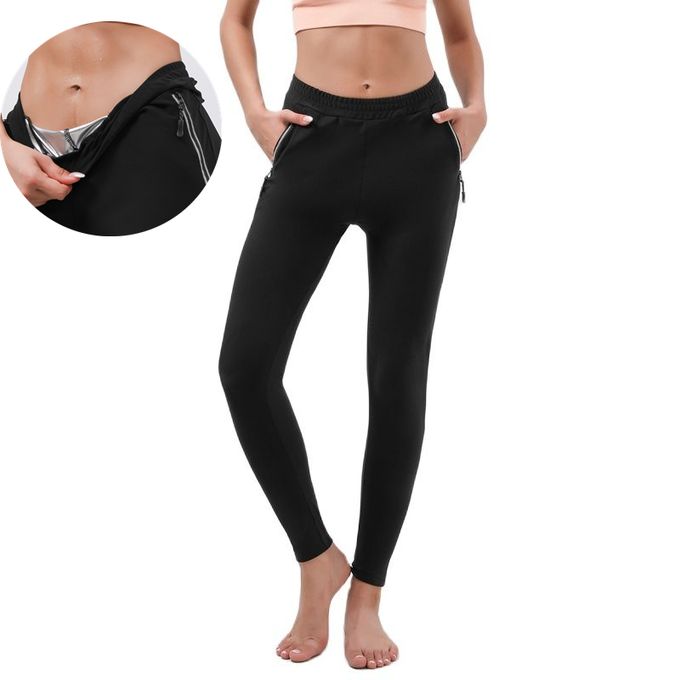 Women's Sauna Slimming Pants Gym Workout Hot Thermo Sweat Sauna