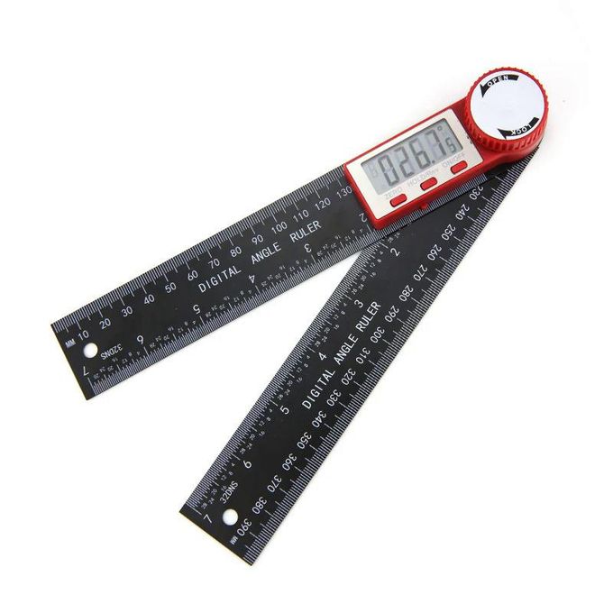 500m 20'' Digital Scale Ruler Stainless Steel Electronic Angle Meter  Goniometer Digital Angle Finder Level Measuring Instruments