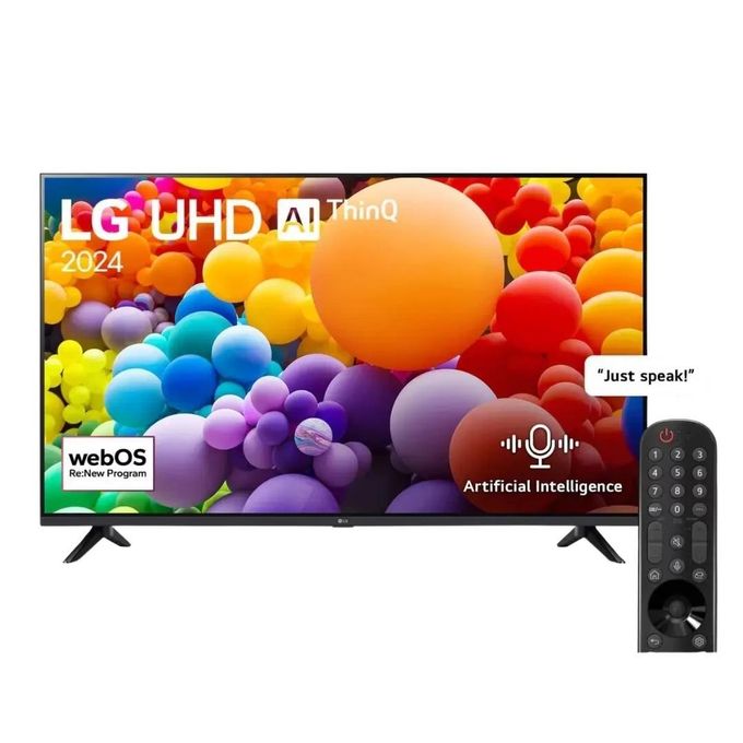 LG 55'' 4K UHD Smart TV+Netflix,YouTube APP+24 MONTHS