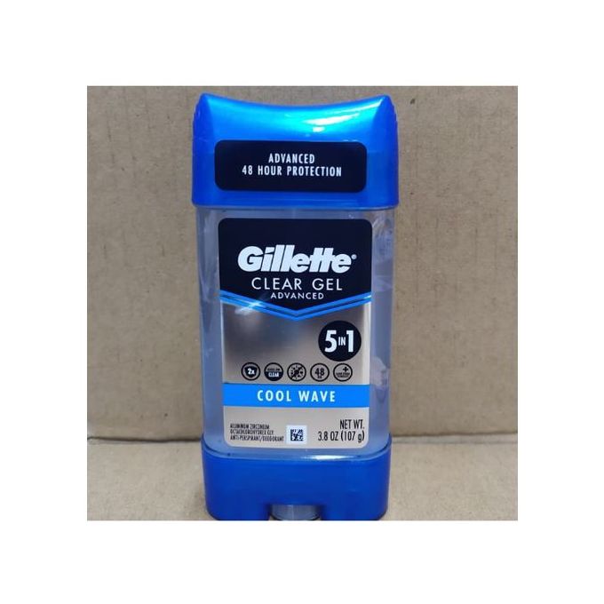 product_image_name-Gillette-CLEAR GEL 5-IN-1 ANTIPERSPIRANT/DEODORANT, 3.8 OZ COOL WAVE-1