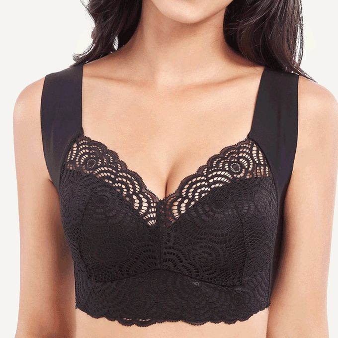 Fashion FallSweet Wire Free Lace Bras For Women Plus Size Vest