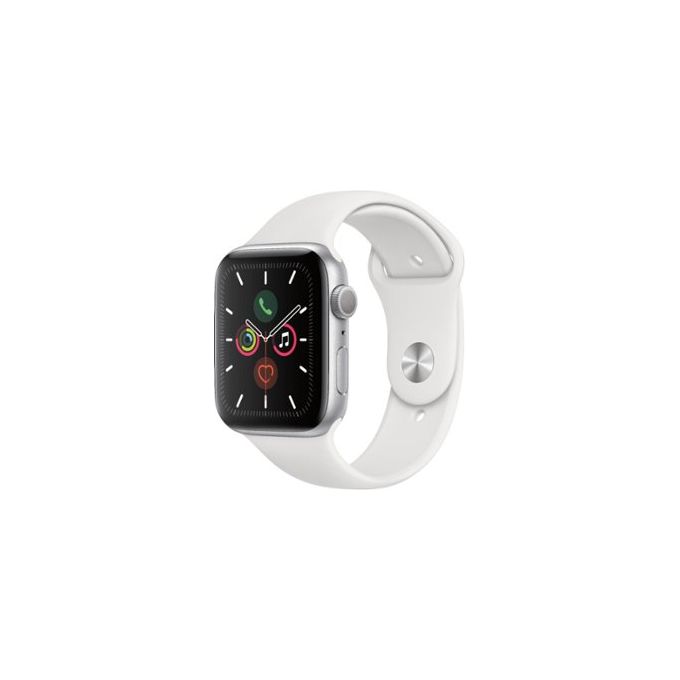 Apple Watch Series 5 Gps 44mm With White Sport Band Silver Aluminum Jumia Nigeria
