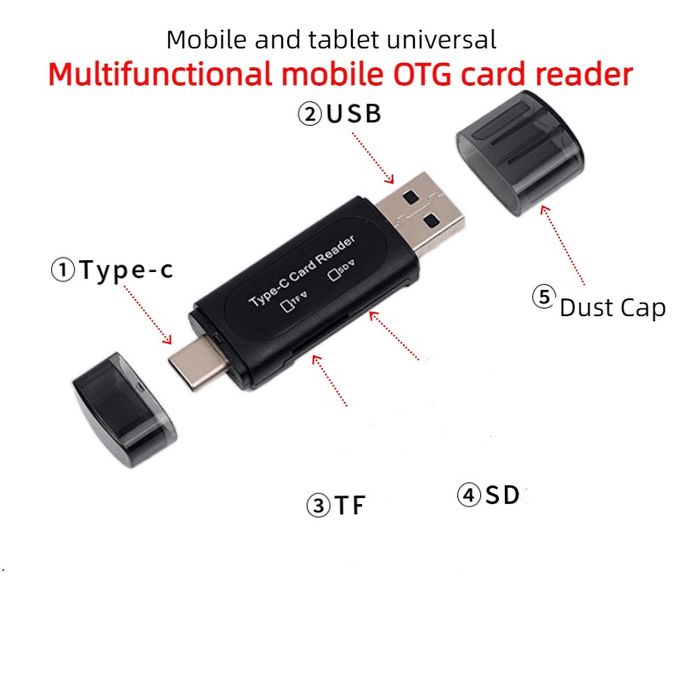 Card Reader for Phone OTG 2 in 1 Nm&SD Memory Card Reader - China Card  Readers and TF Card Reader price