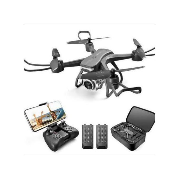 V14 RC Drone 4K 1080P Dual Camera WIFI FPV Quadcopter Drone With Extra Batteries
