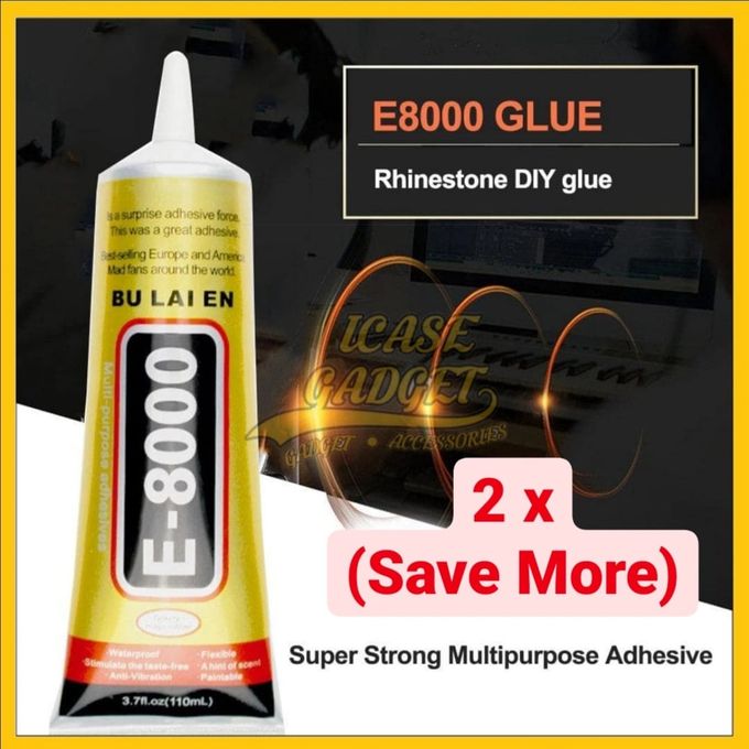 New E8000 Multi-purpose Adhesive Glue For Phone handicrafts DIY Jewelry  110ml