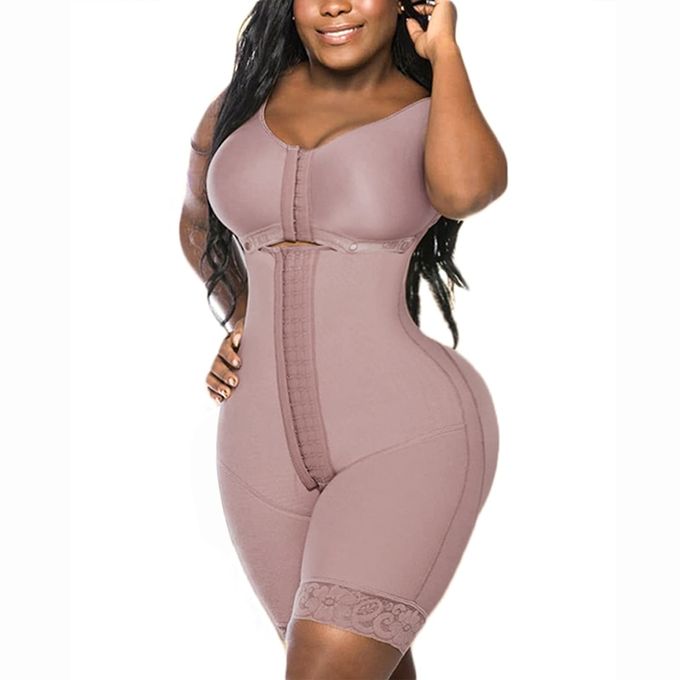 JOSHINE Full Body Shaper for Women Compression Garment Plus Size ,purple，L  