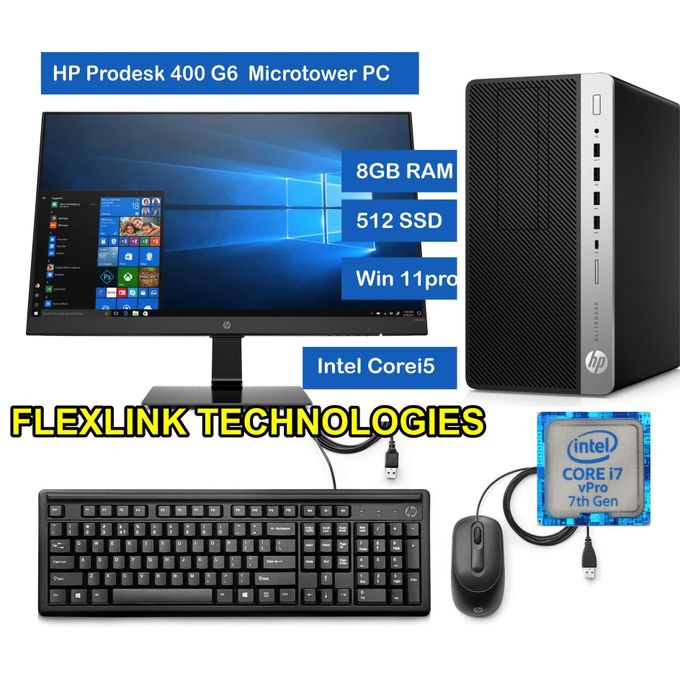 その他 ProDesk 400 G6 8GB 512GB(SSD) Win11 Pro Hp ProDesk 400 G6 MT Core I7-8500U 8GB RAM, 512 GB SSD, Win