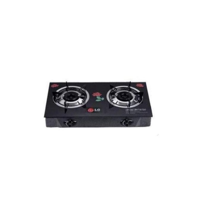 Generic LG Table Top 2 Burner Gas Cooker Glass Top