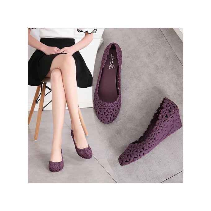 Fashion Women New Summer Breathable Hollow Casual Lace up Rubber
