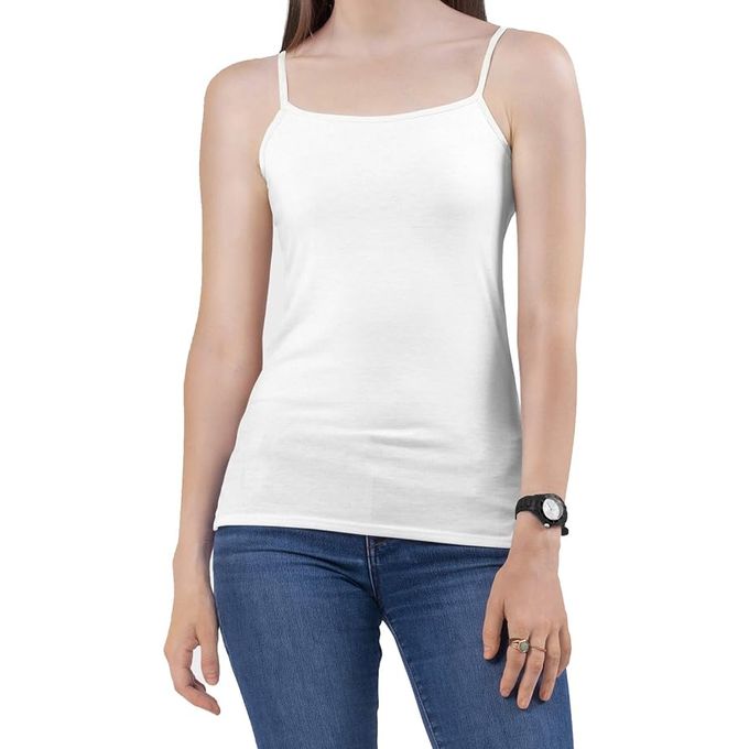 Fashion Ladies Camisole / Tank Top White