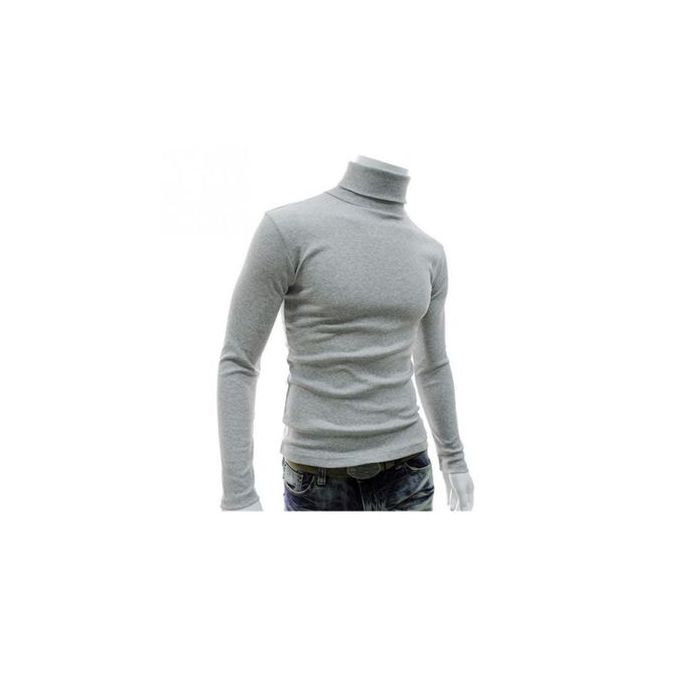 Fashion Turtle Neck Long Sleeve Shirt 